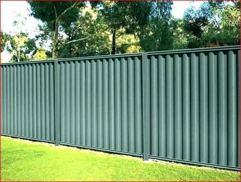 galvanized metal sheets for fencing|galvanized fence panels home depot.